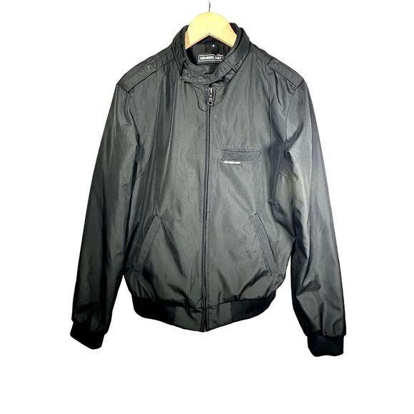 MEMBERS ONLY Men's Original Classic Iconic Racer Jacket Black Size Medium - Picture 1 of 16